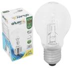 3 Peças Lâmpada Halógena A60 42W 220V E27 Quente