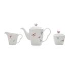 3 Peças Wolff Borboletas de Porcelana 3 Peças Wolff Borboletas de Porcelana