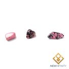 3 pedras Roladas de Rodonita Rolada Cristal Natural até 1cm Amor e Fraternidade