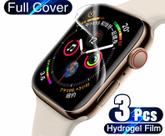 3 Películas Hydrogel Compatível P/ Apple Watch 1 / 2 / 3 (38mm)