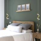 3 Pendente Espiral Linear Led Dourado Escritorio Sala Bet31