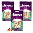 3 Petiscos Natural Meowwies Sushi Gatos Enroladinho Frango