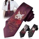 3 Piezas Corbatas de Lazo de Zorro de Anime Japonés MnPalettey Cosplay 146x7cm