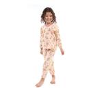 3 Pijamas Longo Infantil Menino Menina Calça Blusa Revenda