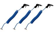 3 Pistola De Ar Gatilho Mangueira Cabine Caminhão Cores 3 Pistola De Ar Gatilho Mangueira Cabine Caminhão Cores