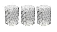 3 Porta Pasta Objetos Pincéis Maquiagem Organizador Acrílico