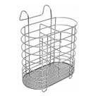 3 Porta Talher Cromado Aramado Resistente com 2 Divisórias 3 Porta Talher Cromado Aramado Resistente com 2 Divisórias