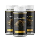 3 Potes Alphaviril Original 60 Cápsulas 3 Potes Alphaviril Original 60 Cápsulas