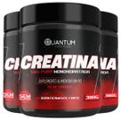 3 Potes Creatina Monohidratada 300g - Quantum 3 Potes Creatina Monohidratada 300g - Quantum
