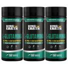3 Potes de Glutamina 120 Cps 500mg