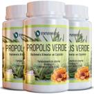 3 Potes Extrato de Própolis Verde Puro Kit 180 Cáps