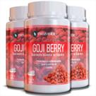 3 Potes Goji Berry Puro 500mg Kit 360 Cáps