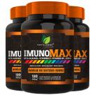 3 Potes ImunoMAX Natural Kit 360 Cáps - Fonte Verde