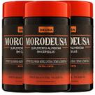 3 Potes Morodeusa Suplemento Alimentar de Extrato de Laranja Moro, Cafeina, Cromo, Carnitina 60 Cápsulas Sem Sabor