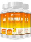 3 Potes Vitamina C + Selenio e Zinco 360 cáps 3 Potes Vitamina C + Selenio e Zinco 360 cáps