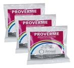 3 Proverme Vermífugo 28g Aves, Suínos, Bovinos, Equinos 3 Proverme Vermífugo 28g Aves, Suínos, Bovinos, Equinos
