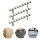3 Puxador em Aço Inox 128mm Para Móveis Gaveta Porta Armário 3 Puxador em Aço Inox 128mm Para Móveis Gaveta Porta Armário