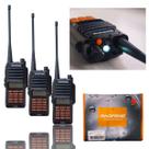 3 Rádio Baofeng Profissional UV9R PLUS IP67 A Prova D'água 3 Rádio Baofeng Profissional UV9R PLUS IP67 A Prova D'água