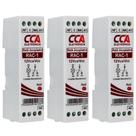 3 Relé Interface Acoplador 12 Vca/Vcc 1 Contato Reversível