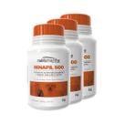3 Renafil 500mg Suplementos Cães Gatos Problemas Renais Kit