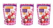 3 Sabonete Liquido Morango E Hibisco Glicerinado 450ml Pouch