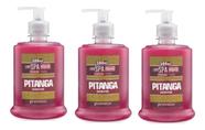 3 Sabonete Liquido Premium Pitanga Linn Spa Frasco 500 Ml