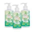 3 Sabonetes Líquido Espuma de Vapor com Óleo Essencial de Menta