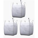 3 Saco Big Bag Resistente Base Fechada Boca Aberta 1000kg C1com 3un 3 Saco Big Bag Resistente Base Fechada Boca Aberta 1000kg C1com 3un