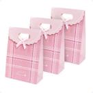3 Sacola De Presente De Papel Personalizada Com Alça 18x23cm 3 Sacola De Presente De Papel Personalizada Com Alça 18x23cm