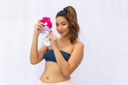3 Scrunchie Xuxinha de Moletom Cores Variadas 3 Scrunchie Xuxinha de Moletom Cores Variadas