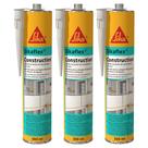 3 Selante Sikaflex Construction Branco Cartucho 300ml Sika