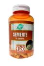 3 Semente de Abóbora Natuervas 120 Cápsulas Fonte Natural de Nutrientes 360 cps total