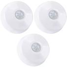 3 Sensor Presença Teto Embutir e Sobrepor Branco MPT-40ESF 3 Sensor Presença Teto Embutir e Sobrepor Branco MPT-40ESF