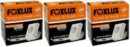 3 Sensores Presença Sobrepor Parede E Teto Bivolt Foxlux