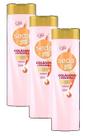 3 Shampoo Seda by Niina Secrets Colágeno + Vitamina C 325ML