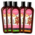 3 Shampoos e 2 Condicionadores Jaborandi 500ml Yabae