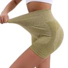 3 Short Academia Levanta Push Up Bumbum Fitness Cintura Alta Costura Academia Esporte