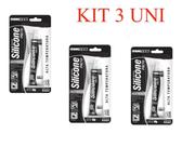 3 Silicone Alta Temperatura Preto Automotivo Tek Bond 50g