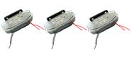 3 Sinaleira Lanterna Lateral Led Peixinho Caminhão Carreta Com Vigia Cristal 3 Sinaleira Lanterna Lateral Led Peixinho Caminhão Carreta Com Vigia Cristal