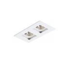 3 Spot Embutir Recuado Mr16 Dicroica Branco Duplo Ac978