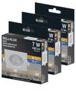 3 Spot Led 7w Biv Quadrado 6500k 127/220v