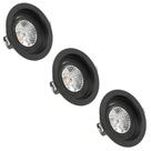 3 Spot Recuado Embutido Save Energy para Lâmpada AR70