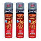 3 Spray Anti Cupim E Brocas Pentox Base Agua 400ml Montana