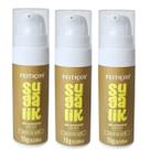 3 Sugalik Gel Sugador Doce de Leite 15g Vibra com sabor