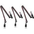 3 Suporte Articulado Grande Para Microfone Hyperx Solo Quadcast