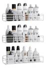 3 Suporte Porta Shampoo Organizador Banheiro Parede 3 Suporte Porta Shampoo Organizador Banheiro Parede