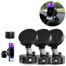 3 Suportes 360 P/ Celular Magnético Portátil Escritório Carro