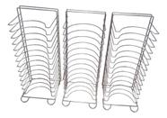 3 Suportes Organizador Para Forma De Pizza 35 A 42 Cm 3 Suportes Organizador Para Forma De Pizza 35 A 42 Cm