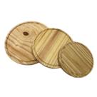 3 Tábuas Premium Redonda Para Servir E Corte Carne Churrasco 3 Tábuas Premium Redonda Para Servir E Corte Carne Churrasco