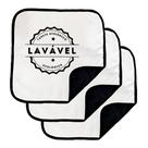 3 Tapetes Higiênicos Laváveis 45x45cm Absorção Avançada até 200 Lavagens